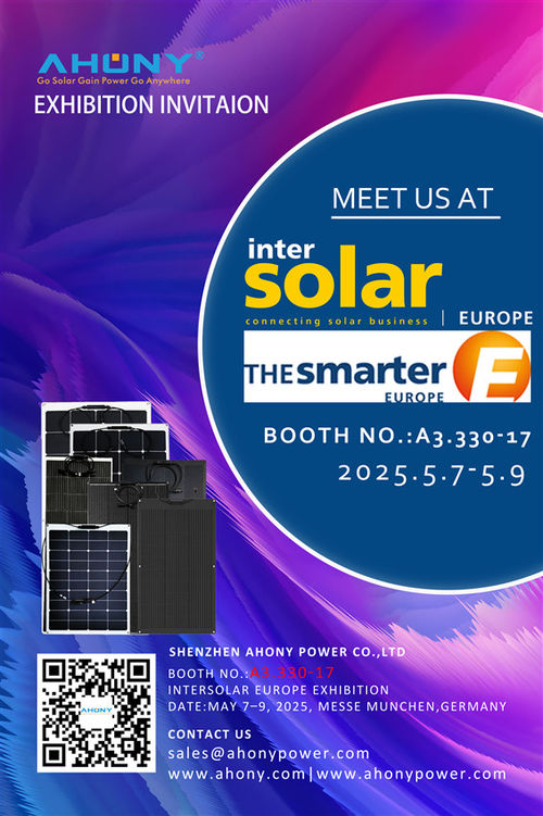Son şirket haberleri Ahony Intersolar 2025'e davet ediyor.