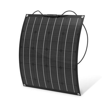 İyi bir fiyat. Siyah Fiber ETFE Yüzey 50w Esnek Güneş Paneli Yat RV Kamp Yolculuk Off Road çevrimiçi