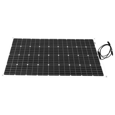 İyi bir fiyat. Yarım Esnek 110W 12V Mono Güneş Paneli Şarj Ağı Kapalı Monocrystalline Eğilebilir çevrimiçi