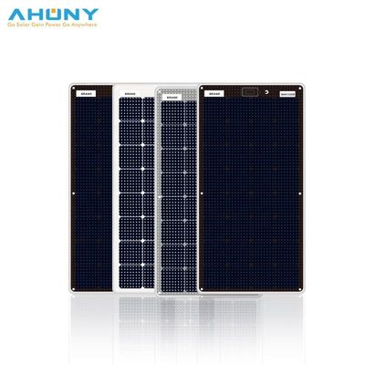 İyi bir fiyat. 130W Esnek IBC Yürüyen Güneş Paneli Yarım Sert Güneş hücresi paneli 220v PV modülleri RV Okyanus Çatı Pilleri için çevrimiçi