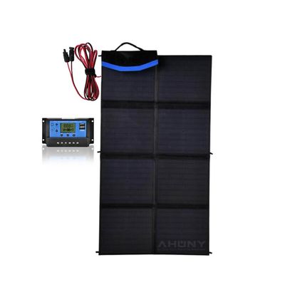 İyi bir fiyat. 160W 12V Taşınabilir Güneş Paneli Güneş Jeneratörü Rv için Katlanabilir Mono Güneş Şarj cihazı çevrimiçi