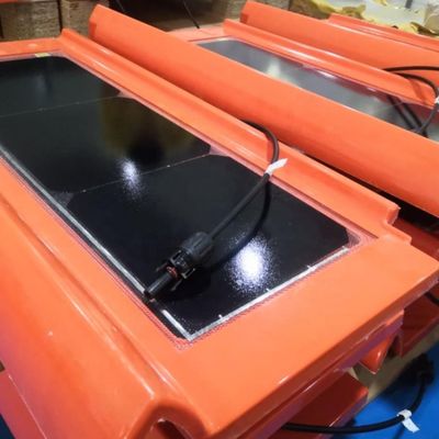 İyi bir fiyat. 18w 161mm Bificial Güneş Enerjisi Çatısı Taşları Ev Güneş Sistemi için Özel çevrimiçi