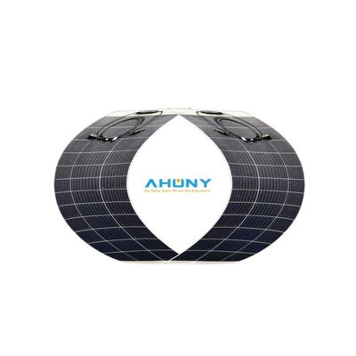 Su geçirmez beyaz dayanıklı 100w 12V 18v Esnek Güneş Paneli Kiti Mono Bend pv modülü