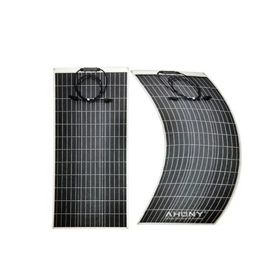 İyi bir fiyat. 100w Esnek Mono Güneş Paneli RV Sistemi Yarım Esnek Monocrystalline Pv Modülü çevrimiçi