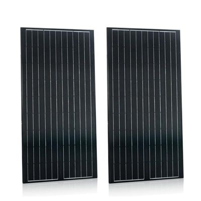 İyi bir fiyat. Mono Fotovoltaik Cam Güneş Paneli 150w 160w 180w 12v Polikristal Güneş Paneli çevrimiçi