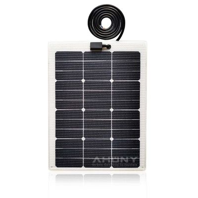İyi bir fiyat. 12v Yarım Sert Güneş Panelleri Yürüyebilir 40w Yarım Esnek Monokristal Güneş Panelleri çevrimiçi