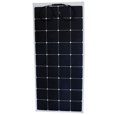 İyi bir fiyat. Esnek 120 Watt Monocrystalline Güneş Paneli RV'ler için hafif Kamyonlar Okyanus Çadırları çevrimiçi