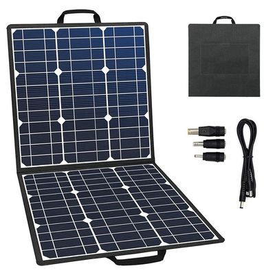 İyi bir fiyat. Dışarıda 18V 100W Güneş Paneli Şarj Aracı Kamp için Su geçirmez Katlanabilir Güneş Paneli çevrimiçi