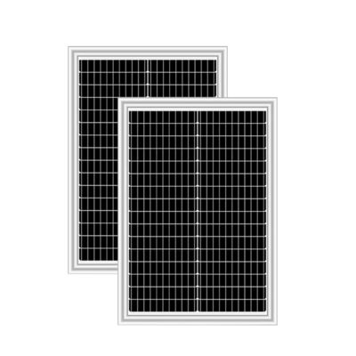 50w 12v 24v PERC A Sınıfı Mono Güneş Paneli Gelişmiş Enerji Çıkarımı İçin Pv Fotovoltaik