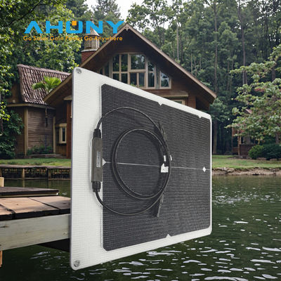 İyi bir fiyat. 50W 22V ETFE Siyah Esnek Güneş Paneli çevrimiçi