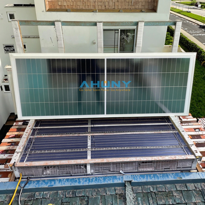İyi bir fiyat. HPBC Arka Kontak %25,8 Yüksek Verimli Güneş Panelleri 220W Alüminyum Çerçeve Cam Panel Ev Sistemi Kurulumu için çevrimiçi
