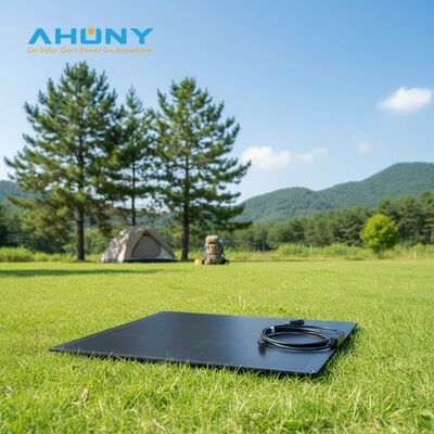 İyi bir fiyat. 75W 18V Esnek Güneş Paneli ETFE Siyah İnce Pil Şarjı için Denizcilik Karavan Kamp Tekneleri Kamp Jeneratörü çevrimiçi