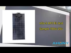 100w 115w 12V 18V 20V Mono RV Kamp Teknesi için Hafif Taşınabilir Güneş Esnek Panelleri